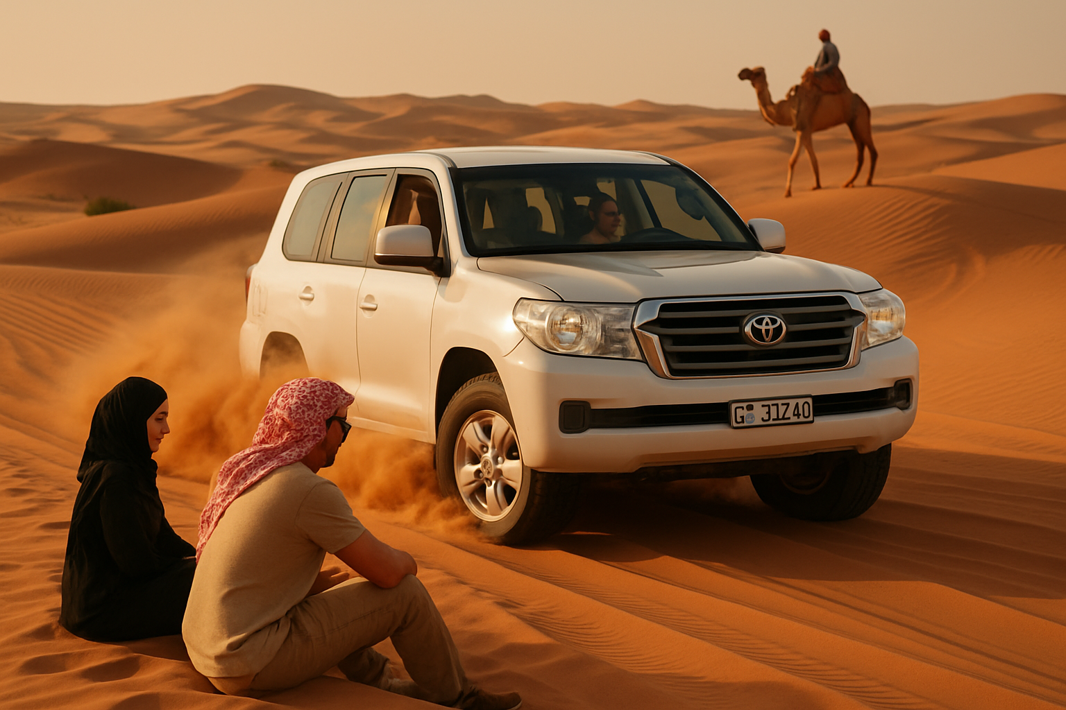Desert safari adventure in Dubai